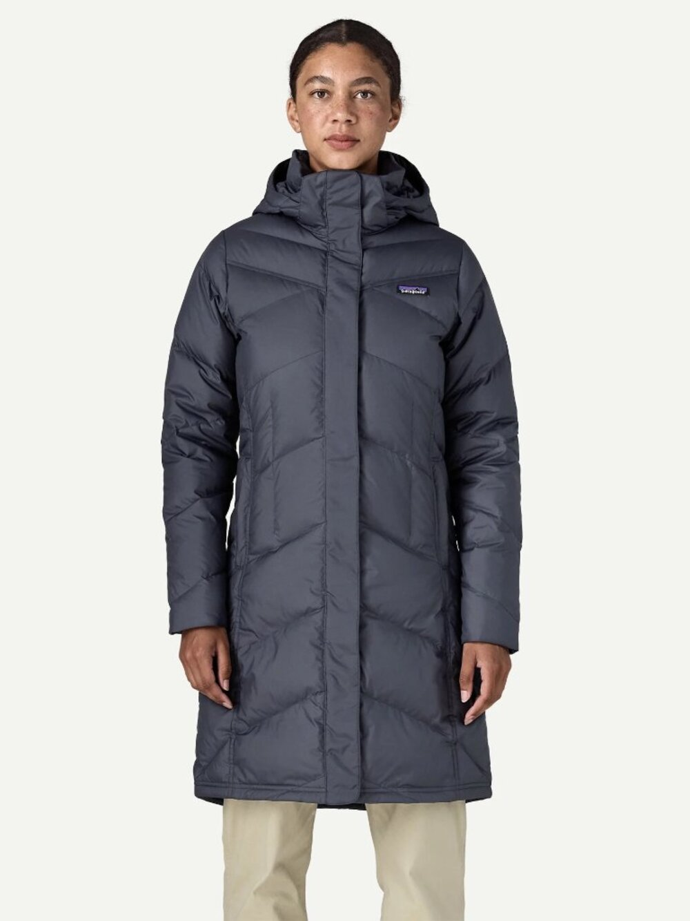 Patagonia Women's Down with It Parka in Dark Grey- Size L